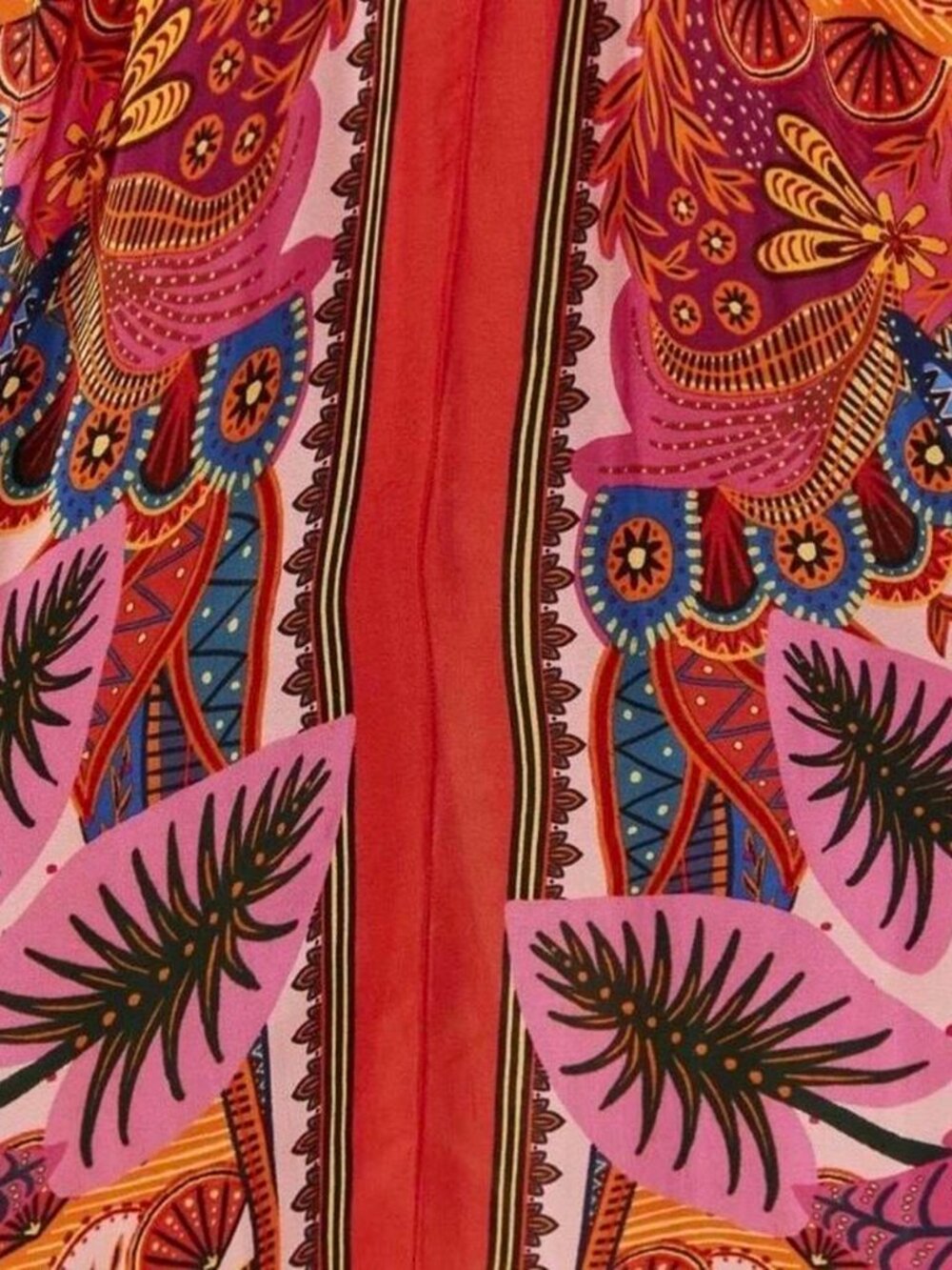Macaw Scarf Maxi Dress NWT Never Worn - Picture 7 of 8